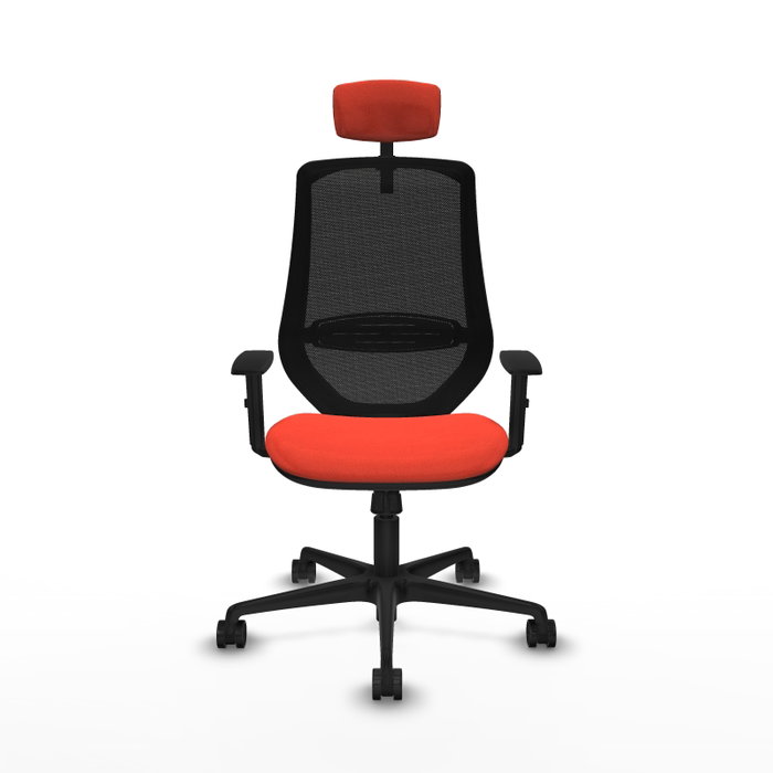 PIQUERAS Y CRESPO Silla de oficina Mardos con mecanismo Sincro, Naranja oscuro y Negro PIQUERAS Y CRESPO Silla de oficina Mardos con mecanismo Sincro, Naranja oscuro y Negro