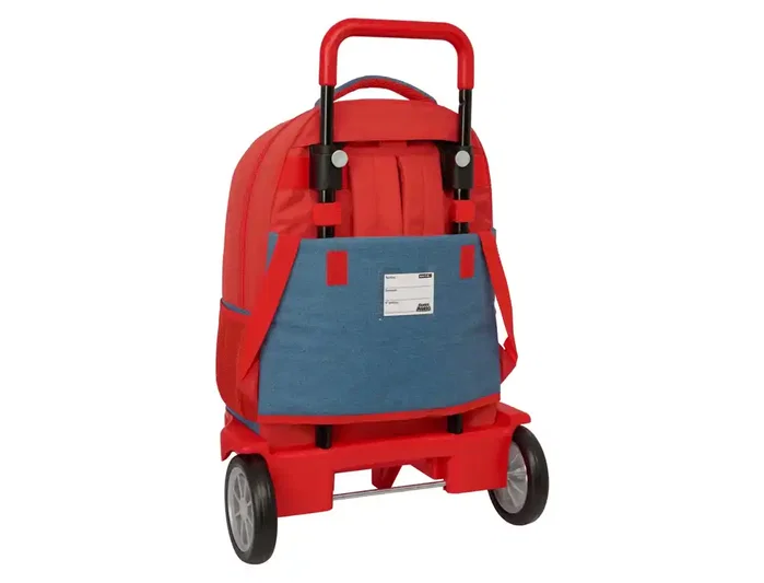 Safta Mochila con Ruedas Extraíble Super Mario