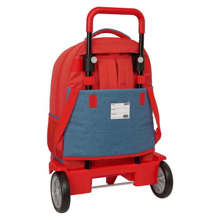 Safta Mochila con Ruedas Extraíble Super Mario