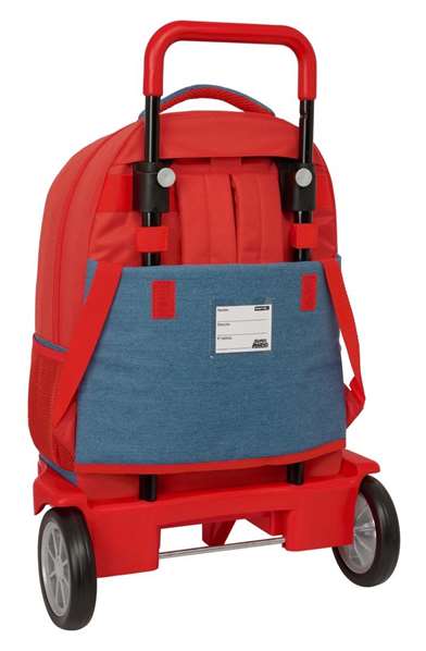 Safta Mochila con Ruedas Super Mario Compact Evolution Extraíble