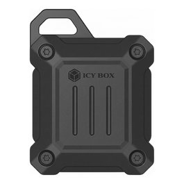 ICY BOX IB-1601MP-CU31 Mini Caja Externa M.2 NVMe para SSD 2230, 10 Gbps, USB-C Negro