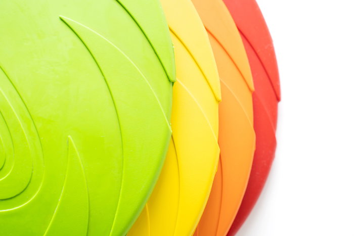 Gloria Frisbee Para Perros L Diam. 22 cm Flotable Disco Volador Caucho Flexible