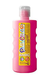 Tempera Playcolor Liqüid Liquida 1000 Ml (Botella) Magenta (Set de 6)