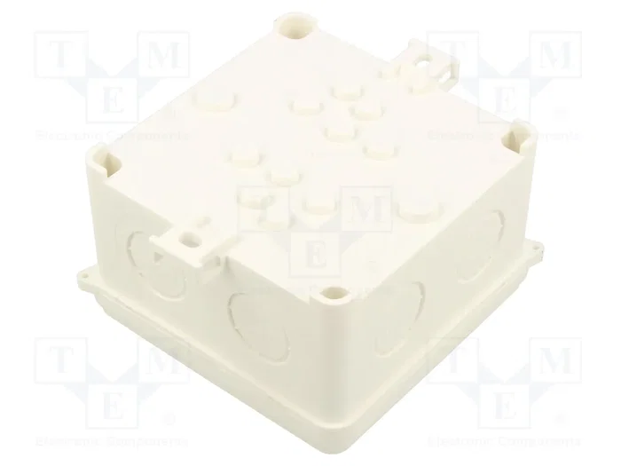SIMET Caja de conexiones IP67 blanca 98x98x60mm