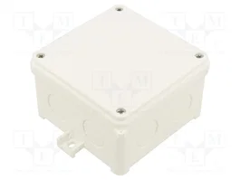 SIMET Caja de conexiones IP67 blanca 98x98x60mm