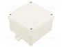 SIMET Caja de conexiones IP67 blanca 98x98x60mm