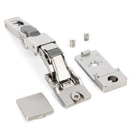 Salice Bisagra Universal Sin Muelle Tablero Fenólico 110° Níquel Acero 8mm Espesor