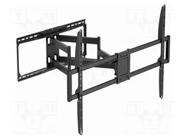 Gembird WM-105ST-01 Soporte para TV de hasta 105 pulgadas, Negro