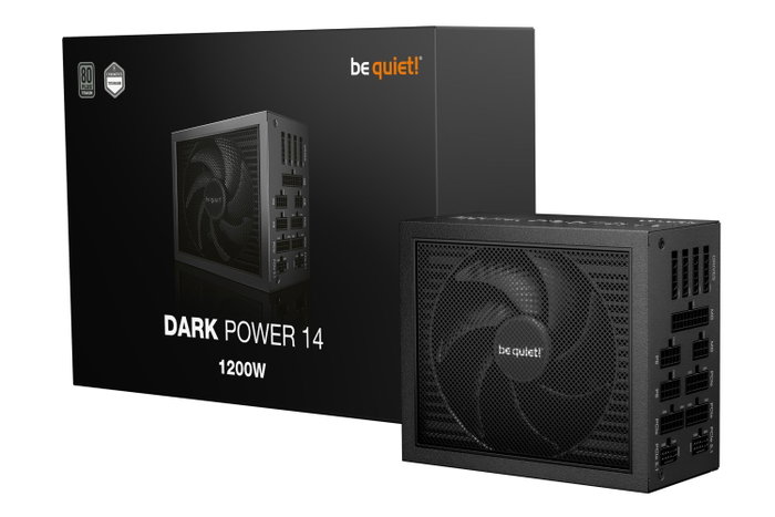 be quiet! Dark Power 14 1200 W 80 PLUS Titanium Black be quiet! Dark Power 14 1200 W 80 PLUS Titanium Black