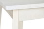 DKD Home Decor Mesa de Comedor Mango 173x90x75 Blanco Roto