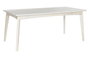 DKD Home Decor Mesa de Comedor Mango 173x90x75 Blanco Roto