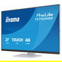 iiyama ProLite T2752MSC-W1AG 68,6 cm (27") 1920x1080 Full HD IPS 5ms Touch 10pt HDMI DisplayPort USB 2W Blanco