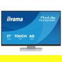 iiyama ProLite T2752MSC-W1AG 68,6 cm (27") 1920x1080 Full HD IPS 5ms Touch 10pt HDMI DisplayPort USB 2W Blanco