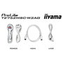 iiyama ProLite T2752MSC-W1AG Monitor Táctil 27 pulg. Full HD IPS Blanco
