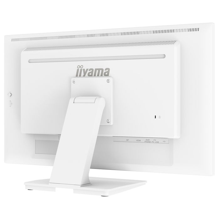 iiyama ProLite T2752MSC-W1AG 68,6 cm (27") 1920x1080 Full HD IPS 5ms Touch 10pt HDMI DisplayPort USB 2W Blanco