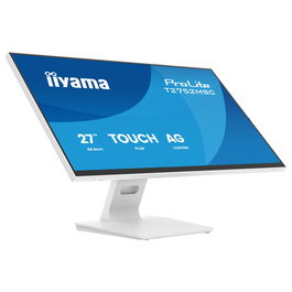 iiyama ProLite T2752MSC-W1AG 68,6 cm (27") 1920x1080 Full HD IPS 5ms Touch 10pt HDMI DisplayPort USB 2W Blanco
