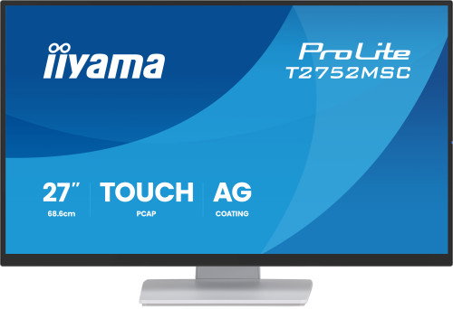 iiyama ProLite T2752MSC-W1AG Monitor Táctil 27 Pulgadas Full HD Blanco