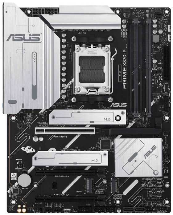 Asus Prime X870-P Socket AM5 DDR5 ATX