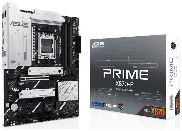 Asus Prime X870-P Socket AM5 DDR5 ATX