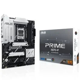 ASUS PRIME X870-P ATX Placa Base AMD AM5 DDR5 4x M.2 2.5G Ethernet USB4 BIOS Flashback para Ryzen 7000/8000/9000