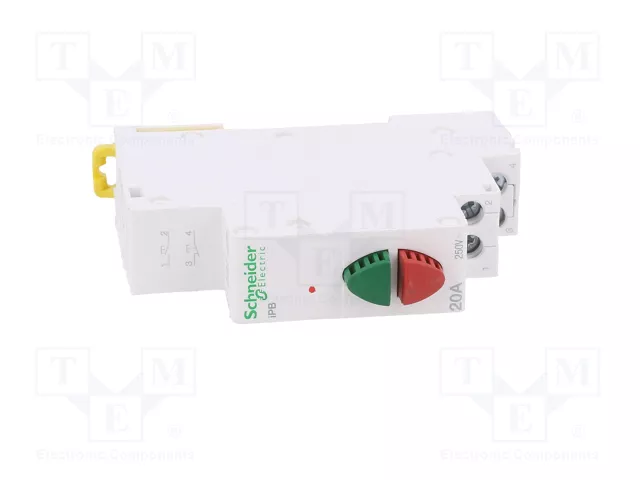 SCHNEIDER ELECTRIC Interruptor de botón ACTI9 rojo/verde SCHNEIDER ELECTRIC Interruptor de botón ACTI9 rojo/verde