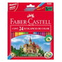 Faber-Castell Lápices de Colores Classic, Estuche de 24 Unidades Multicolor