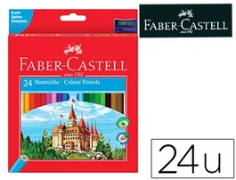 Faber Castell Lápices De Colores Classic C-Surtidos Estuche 24 Ud