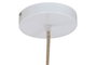 DKD Home Decor Lámpara de Techo de Fibra Trenzada Cruda 60x60x66 cm
