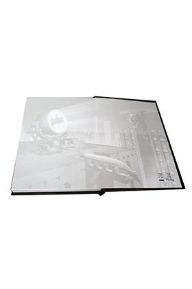SD Toys Libreta Batman Símbolo con Luz LED