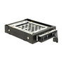 DeLOCK 47228 Bastidor móvil de metal para 1 x 2.5 pulg. SATA/SAS HDD/SSD con protección contra vibraciones