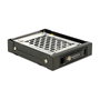 DeLOCK 47228 Bastidor móvil de metal para 1 x 2.5 pulg. SATA/SAS HDD/SSD con protección contra vibraciones