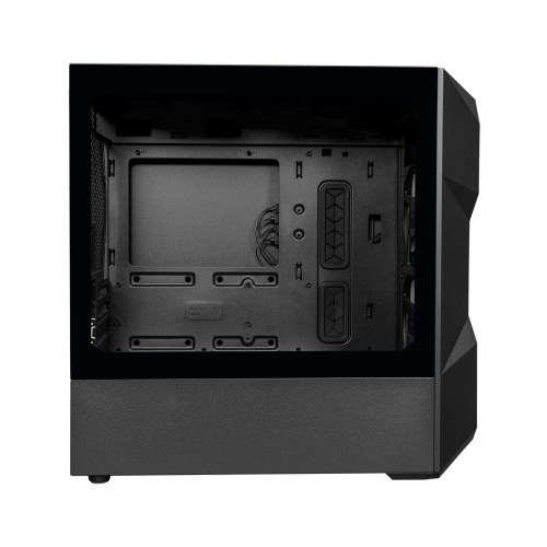 Cooler Master TD300 Mini Tower Negra Iluminación ARGB, Factor de Forma Micro ATX, ATX, Mini-ITX, Ventana Lateral, USB 3.2