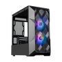 Cooler Master TD300 Mini Tower Negra Iluminación ARGB, Factor de Forma Micro ATX, ATX, Mini-ITX, Ventana Lateral, USB 3.2
