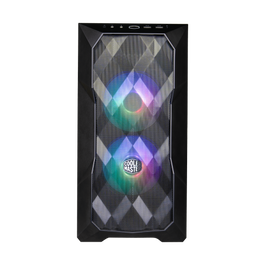 Cooler Master TD300-KGNN-S00 Caja de PC de Juegos MATX con Malla ARGB