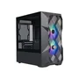 Cooler Master TD300-KGNN-S00 Caja de PC de Juegos MATX con Malla ARGB