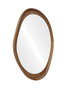 DKD Home Decor Espejo Moderno Natural 3 x 90 x 60 cm (2 Unidades)