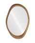 DKD Home Decor Espejo de Pared Hevea Natural 60x90 cm
