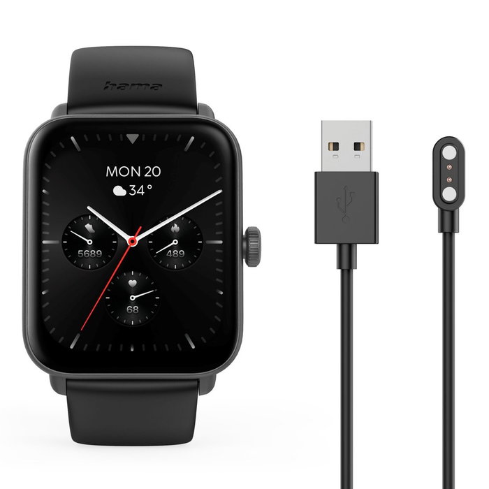 Hama Smartwatch 6010 Negro Hama Smartwatch 6010 Negro