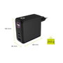 Mobile Origin PW21 Cargador GaN 140W 2x USB-C + 1x USB-A