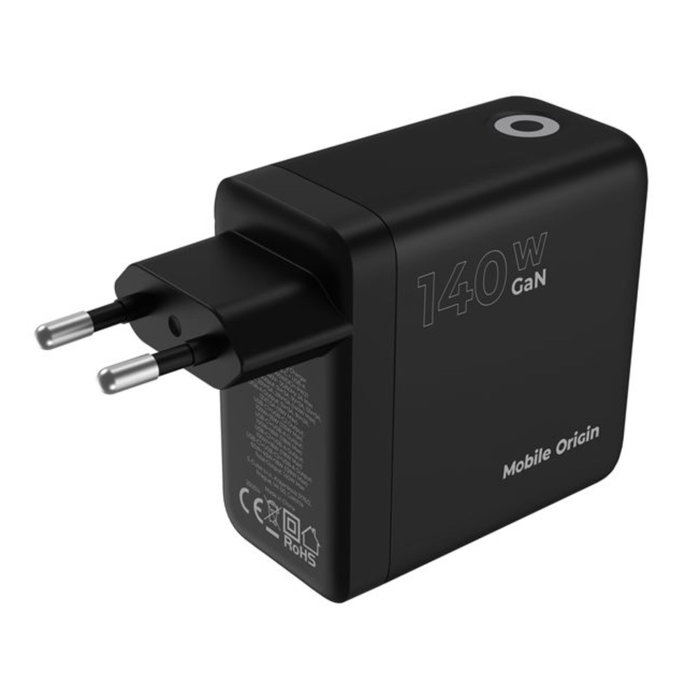 Mobile Origin PW21 Cargador GaN 140W 2x USB-C + 1x USB-A