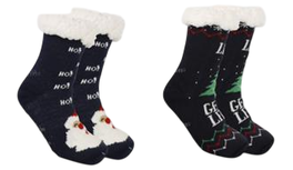 DKD Home Decor Calcetines de Poliéster y Acrílico 36-42 Surtidos