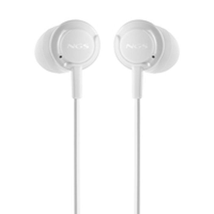 NGS Cross Step Auriculares Intrauditivos USB-C Blancos