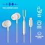 NGS Cross Step Auriculares Intrauditivos USB-C Blancos