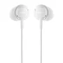 NGS Auriculares Cross Step White USB-C Blancos con Micrófono Intraurales
