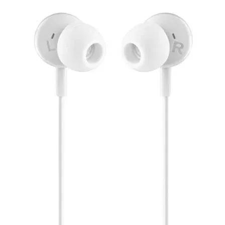 NGS Auriculares Cross Step White USB-C Blancos con Micrófono Intraurales