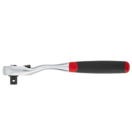 Wiha Carraca reversible de 3/8 pulgadas con botón pulsador y seguro de bola