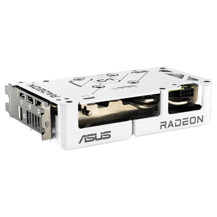 Asus Radeon RX 9060 XT Dual 16GB GDDR6 Blanco Asus Radeon RX 9060 XT Dual 16GB GDDR6 Blanco