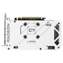 ASUS Tarjeta Gráfica DUAL Radeon RX 9060 XT 16GB GDDR6 Blanco - PCIe 5.0, 2 Ventiladores Axial-tech