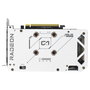 Asus Radeon RX 9060 XT Dual 16GB GDDR6 Blanco