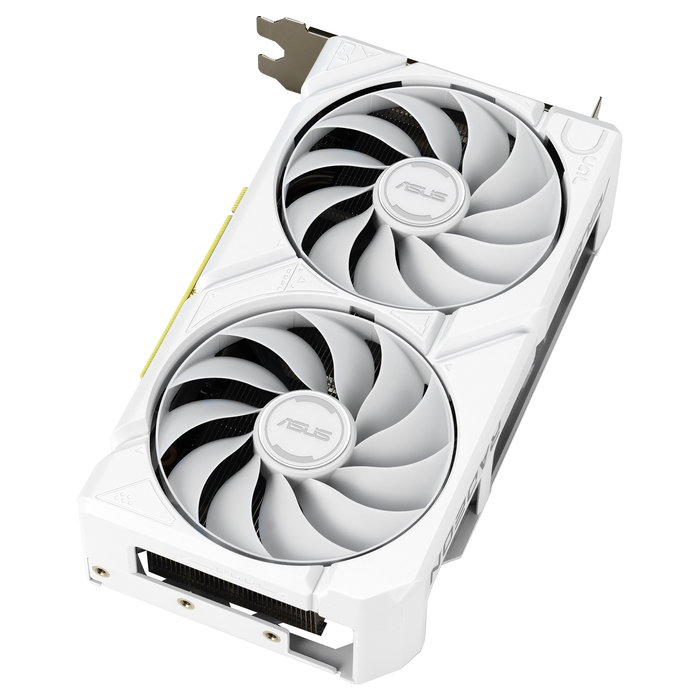 ASUS Tarjeta Gráfica DUAL Radeon RX 9060 XT 16GB GDDR6 Blanco - PCIe 5.0, 2 Ventiladores Axial-tech